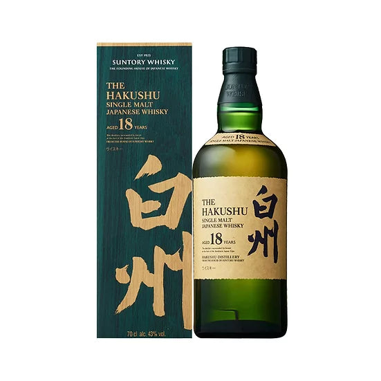 白州 18年 ウイスキー 700ml 空港限定版 白州18年 suntory 白州18年機場版單一麥芽日本威士忌700ml|