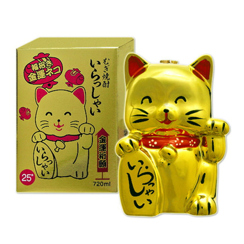 金色招財貓 麥燒酎