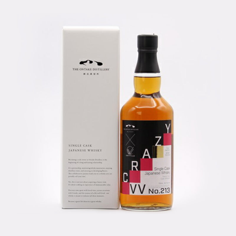 御岳 CRAZY VV Sherry Cask Cask Strenght No.213 2021-2024