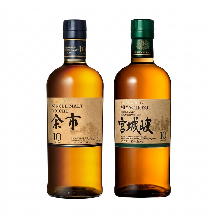 余市10年+ 宮城峽10年優惠套裝– 麥川日本酒