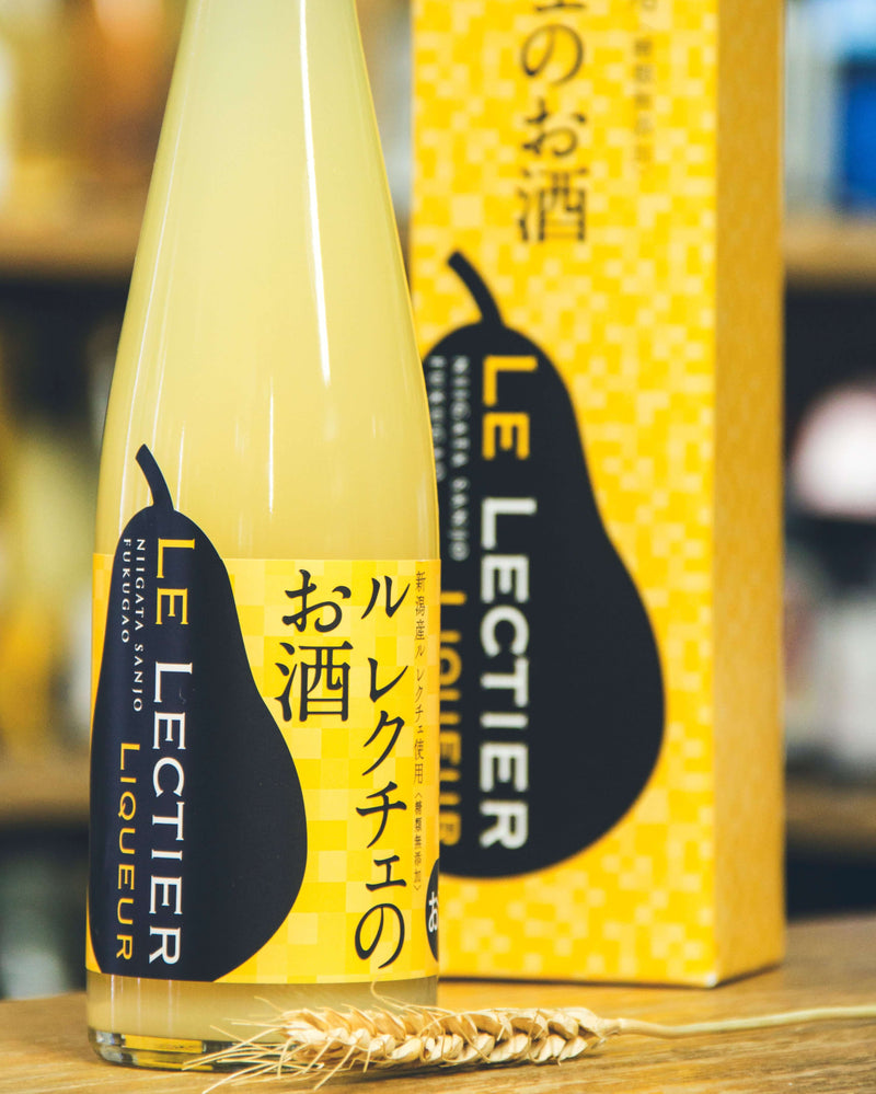 Le Lectier啤梨酒 500ml 7% 酒精度，來自日本新潟縣，擁有甜美多汁的果味和高貴的幻之啤梨稱號。