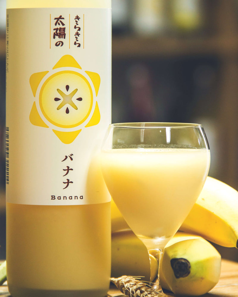 閃亮太陽香蕉酒 500ml 6%酒精 天然香蕉香氣 香蕉奶昔風味 易飲香蕉酒配牛奶更佳