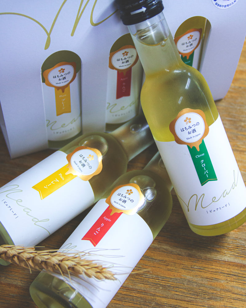 蜂蜜工房 純蜂蜜酒 套裝 (原味、蘋果、三葉草)