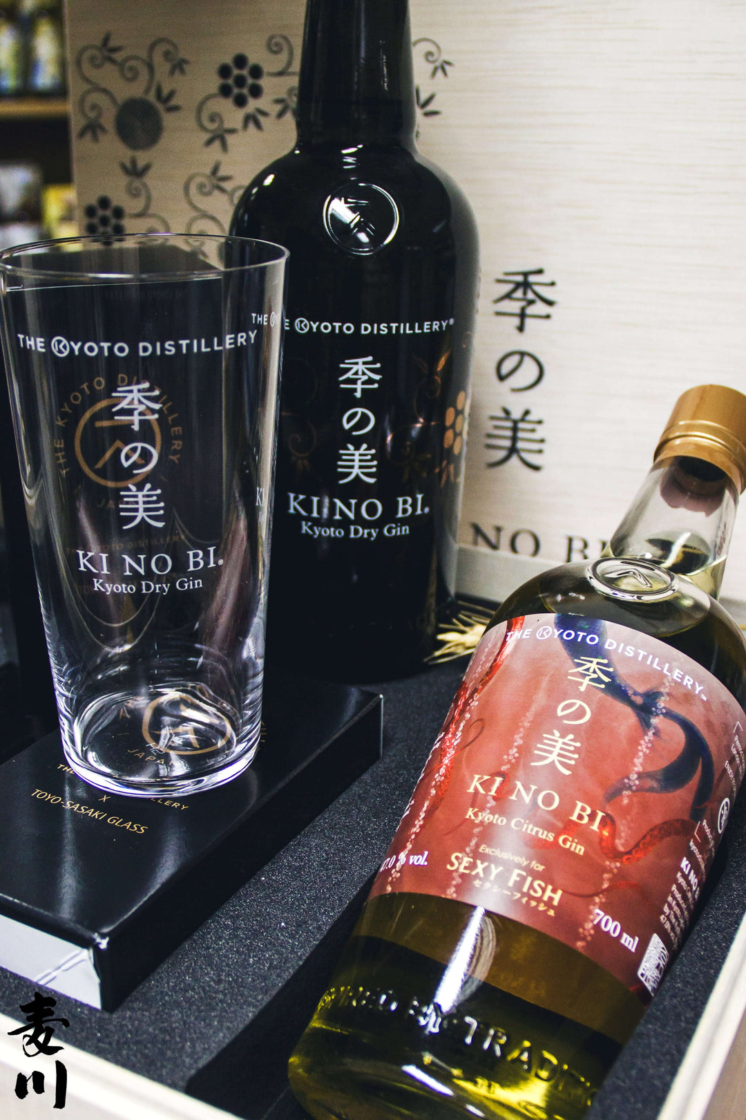 季の美 ジン SEXY FISH～Citrus Gin～ タンブラー2脚セット 季之美× SEXY FISH Boxset – 麥川日本酒