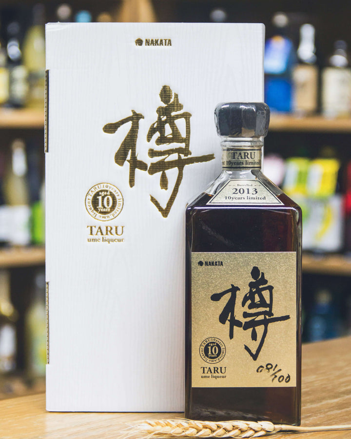 中田食品 樽 TARU 10年熟成 梅酒 限定品 木箱入り 中田食品樽10年熟成梅酒– 麥川日本酒