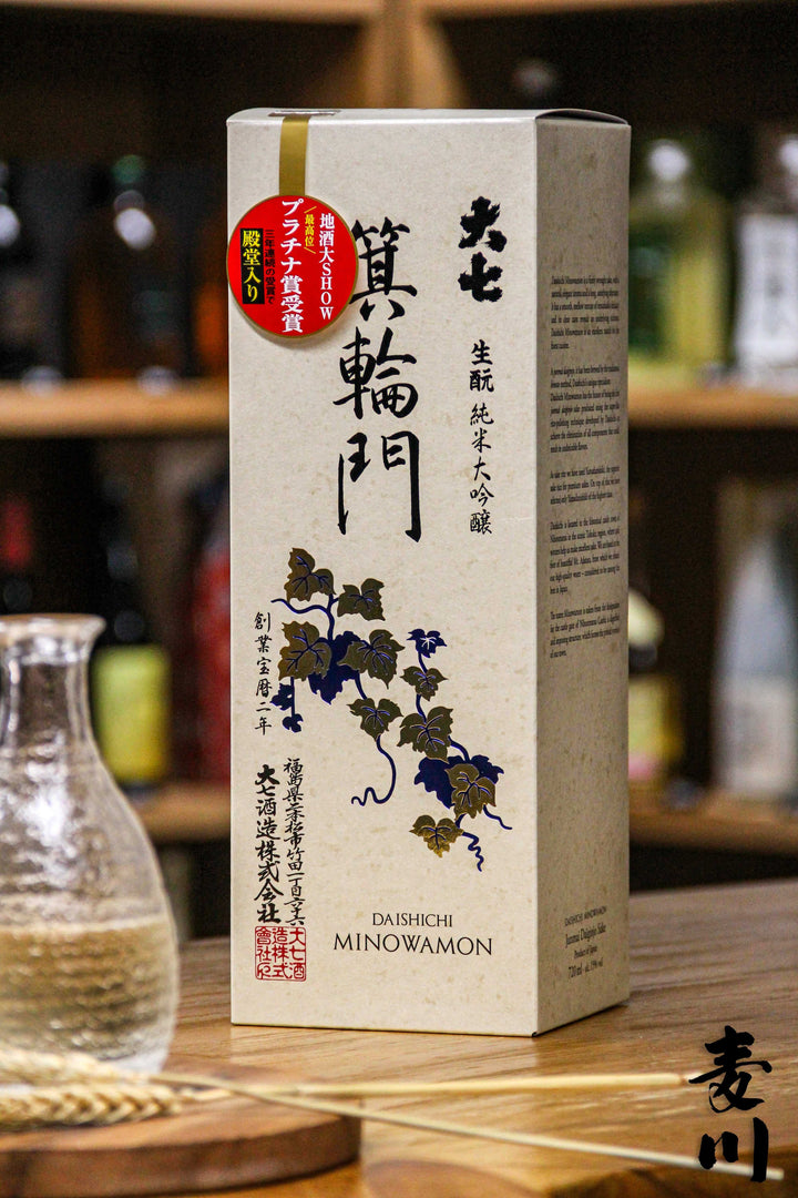 大七 箕輪門・宝暦大七 純米大吟醸 日本酒2本セット 楽天市場】大七 純米大吟醸 箕輪門 720ml 化粧箱入地酒 だいしち みの